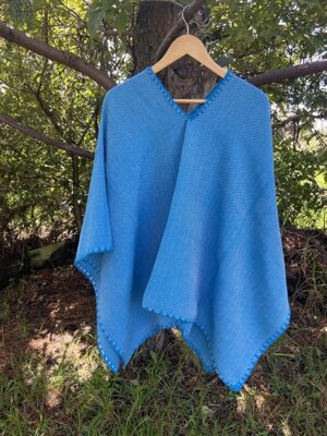 Ruana Azul<br>Clima Cálido