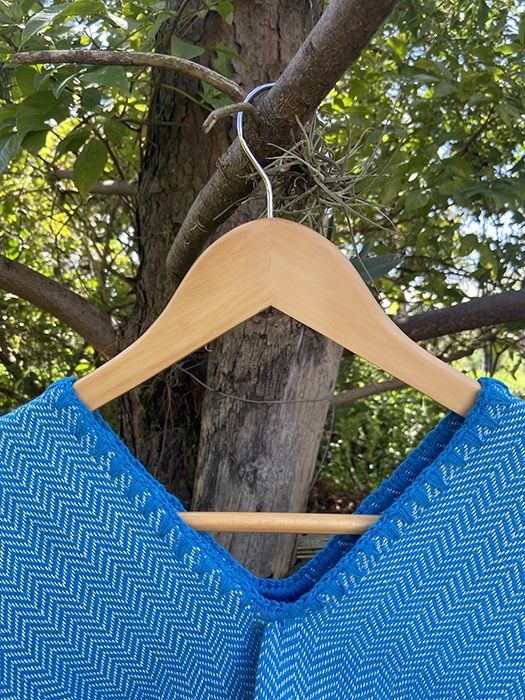 Ruana Azul<br>Clima Cálido 3 Ruana Colores