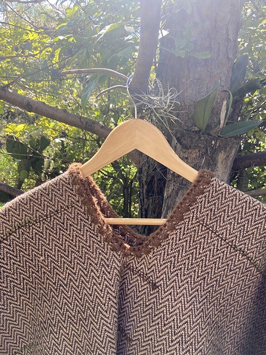 Ruana Colores<br>Clásica Café 3 Ruana Colores