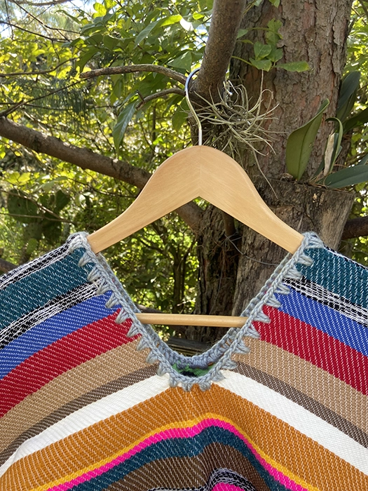 Ruana Colores<br> Poncho Colorines 3 Ruana Colores