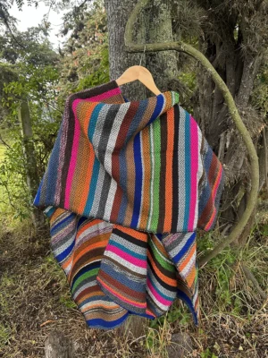 Ruana Abierta Colores