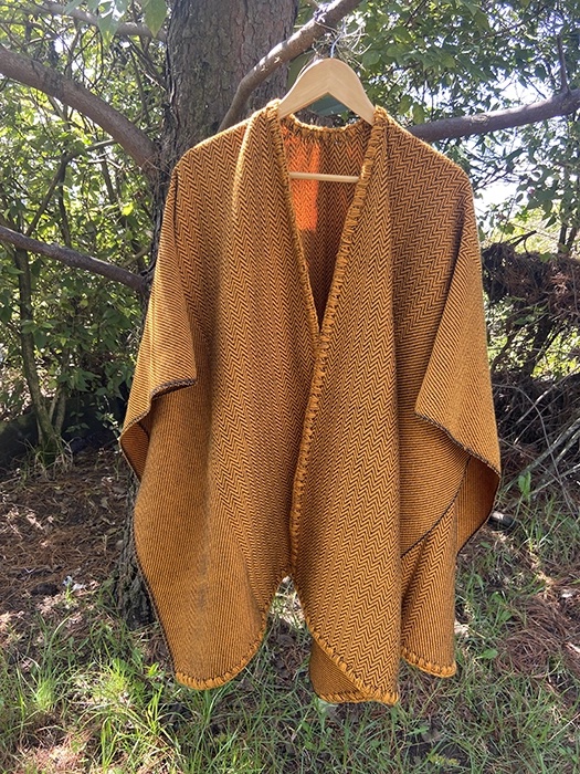 Ruana Colores<br>Abierta Amarilla 2 Ruana Colores