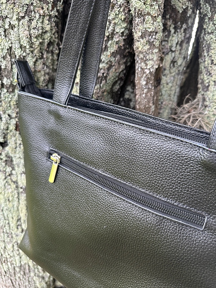Bolsa Pelo<br> de Vaca Negro 5 Bolsa Pelo<br> de Vaca Negro - Imagen 5