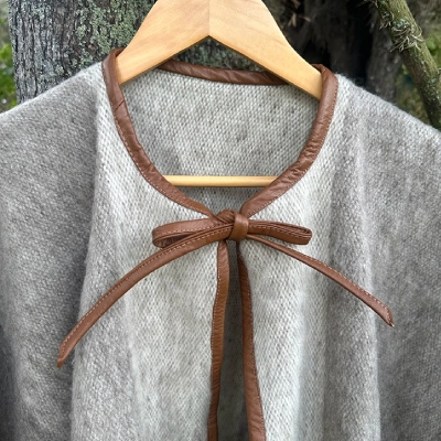 cuero Ruanas boyacenses Made in Nobsa
